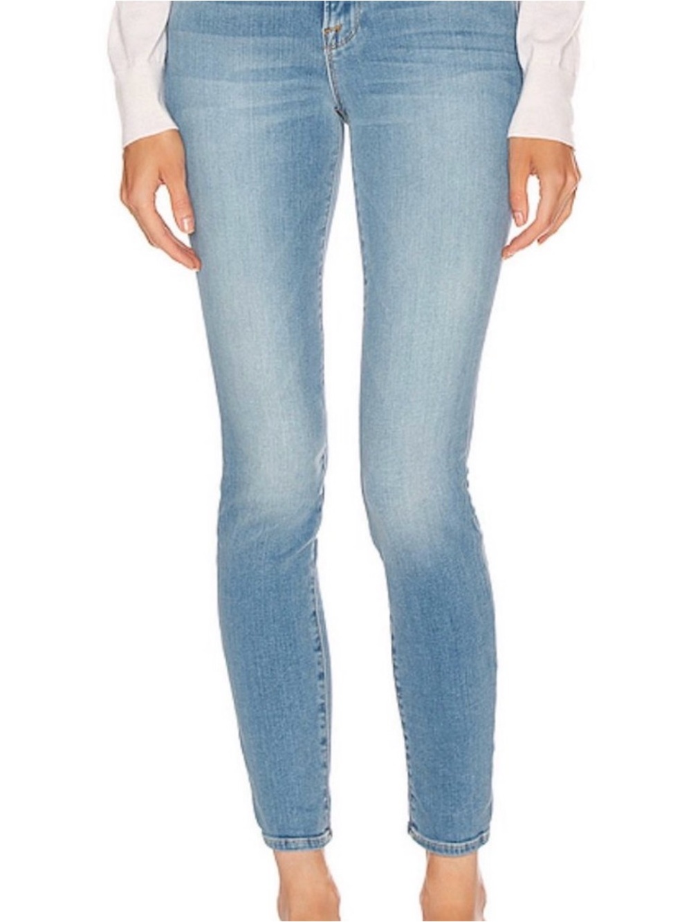 Frame Denim Light Blue Skinny Jeans